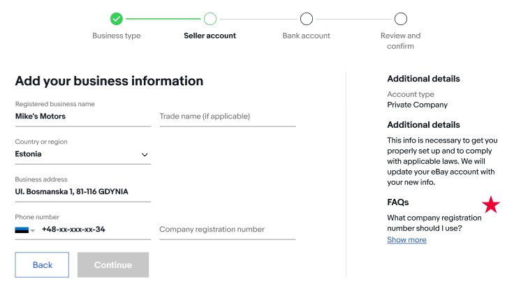 Is eBay linked to your bank account?