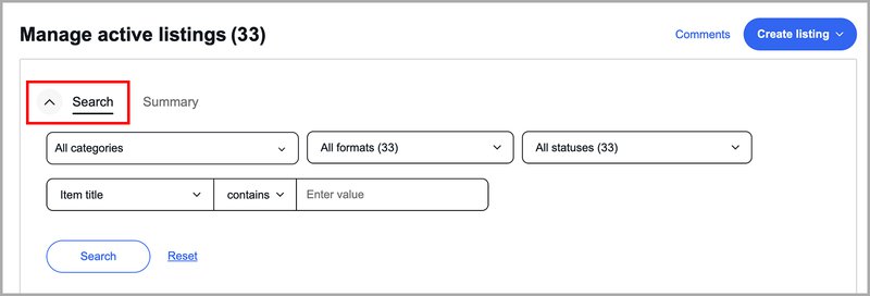 Manage your sales using Seller Hub