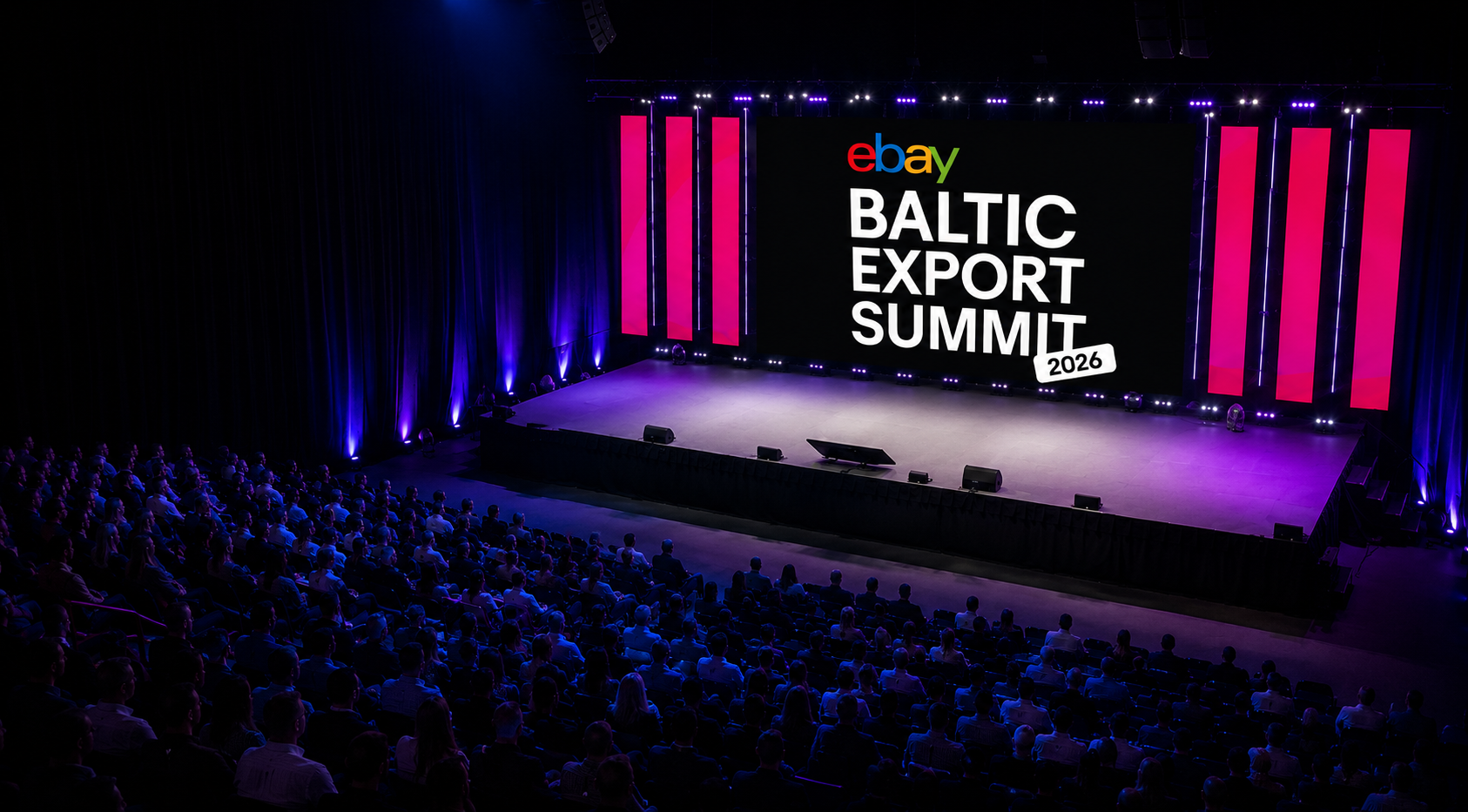 Keynote stage at the summit